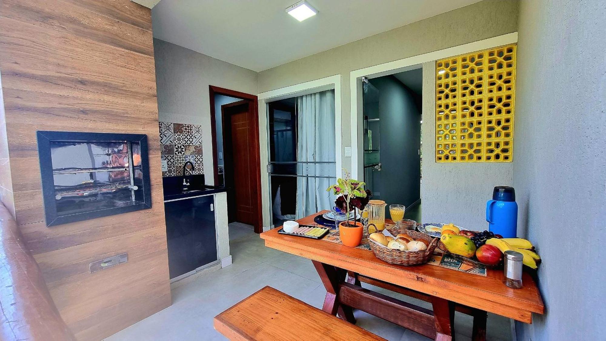 Ape Varanda Gourmet Wi-Fi 300Mbs Garagem Arcondiconado Cozinha Completa Streaming Mata de Sao Joao Exteriör bild