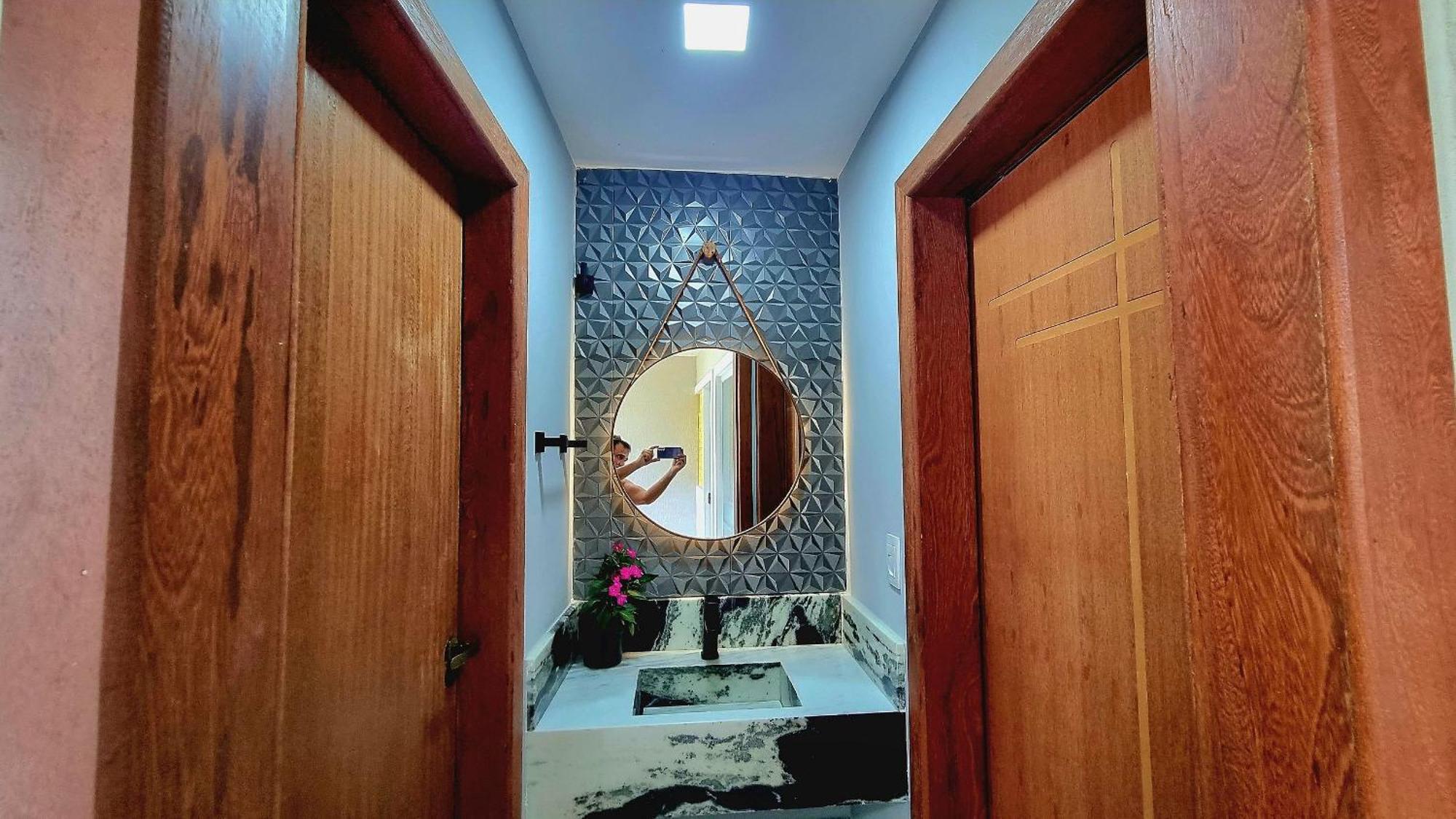 Ape Varanda Gourmet Wi-Fi 300Mbs Garagem Arcondiconado Cozinha Completa Streaming Mata de Sao Joao Exteriör bild